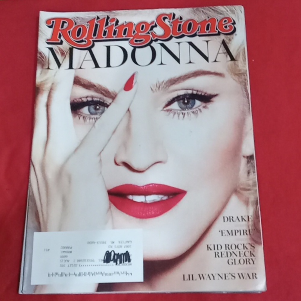 Rolling Stone Magazine Madonna 2015